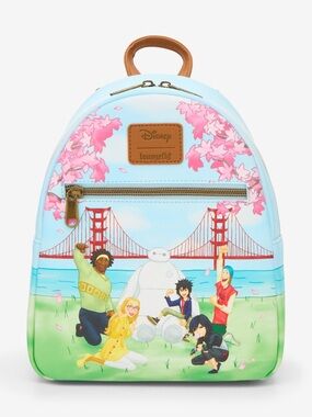 NEW Loungefly Disney Big Hero 6 Group View
Mini Backpack